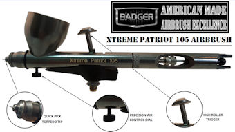 Badger Model 105 Patriot Extreme Airbrush