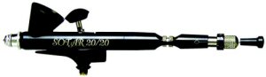 Sotar 2020-2M Double-Action Airbrush, Gravity-Feed, Medium Head, color cup