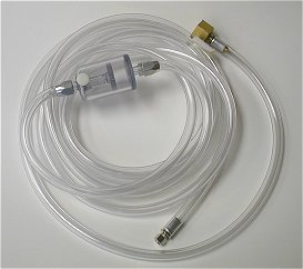 BA-T713 - 3m (10ft.) Clear Hose with Moisture Trap (BA-50-2021)