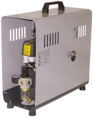 WE-SA15D - Werther SIL-AIR 15D Kompressor mit Manometer/Regler