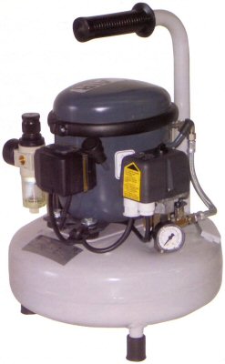 WE-SA30/9 - Werther SIL-AIR 30/9 Compressor with gauge/regulator