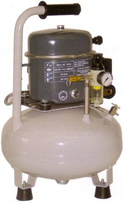 WE-SA50/15 - Werther SIL-AIR 50/15 Compressor with gauge/regulat