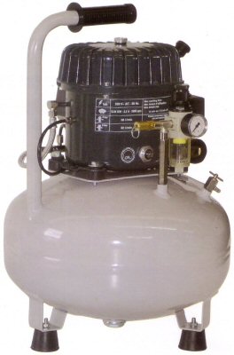 WE-SA50/24AL - Werther SIL-AIR 50/24AL Compressor with gauge/reg